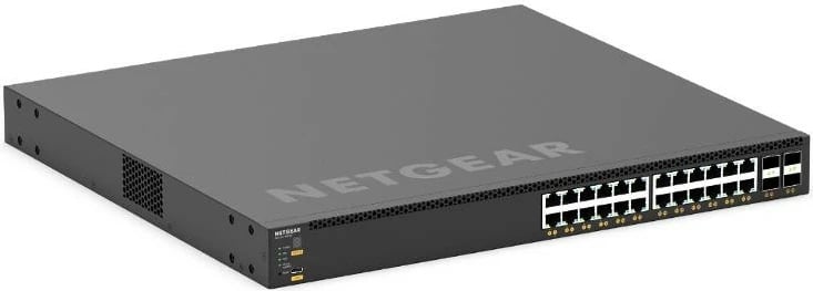 Switch Netgear XSM4328CV M4350-24X4V, 24x10G/Multi-Gig PoE+, 4xSFP28, Rack, i zi
