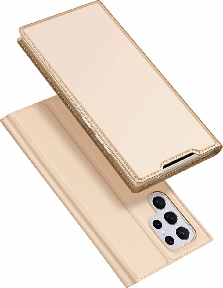 Mbështjellës Dux Ducis Skin Pro për Samsung Galaxy S22 Ultra, gold