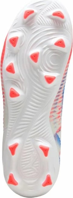 Çizme futbolli për fëmijë Puma, të bardha