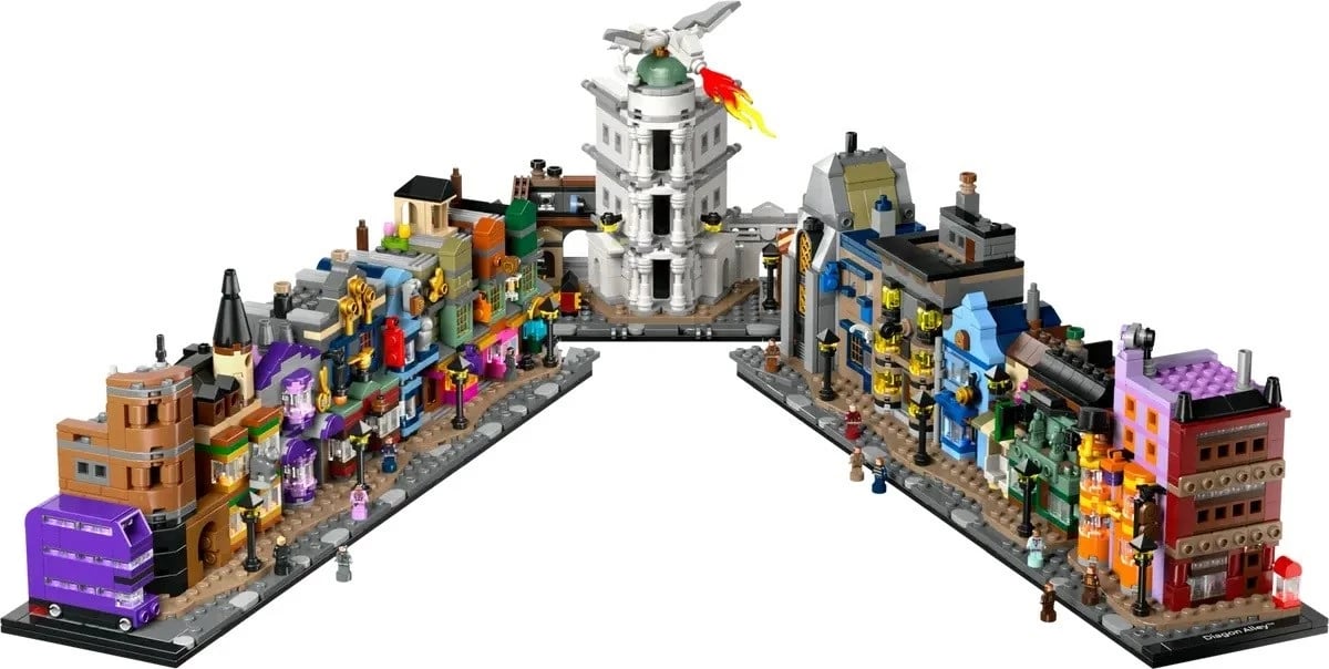 Set LEGO Harry Potter 76444 Diagon Alley Wizarding Shops