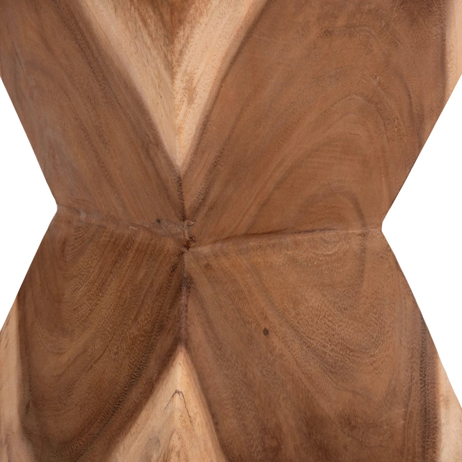 Stool ANVIL, dru suar natyral, 31x31x45cm