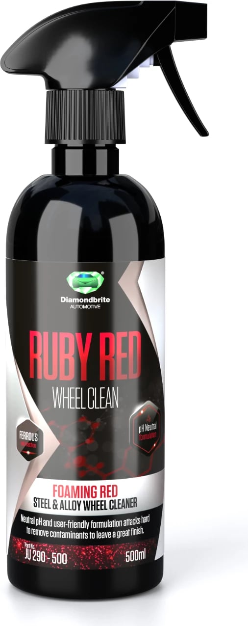 Pastrues për fellne Ruby Red – Steel & Alloy pH Neutral Wheel Cleaner 500ml DIAMONDBRITE