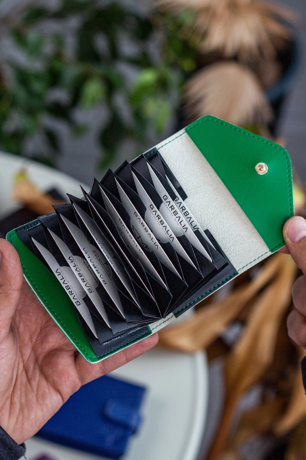 Portofol për gra, Zoozie Bags, Lviv, ngjyrë e gjelbër