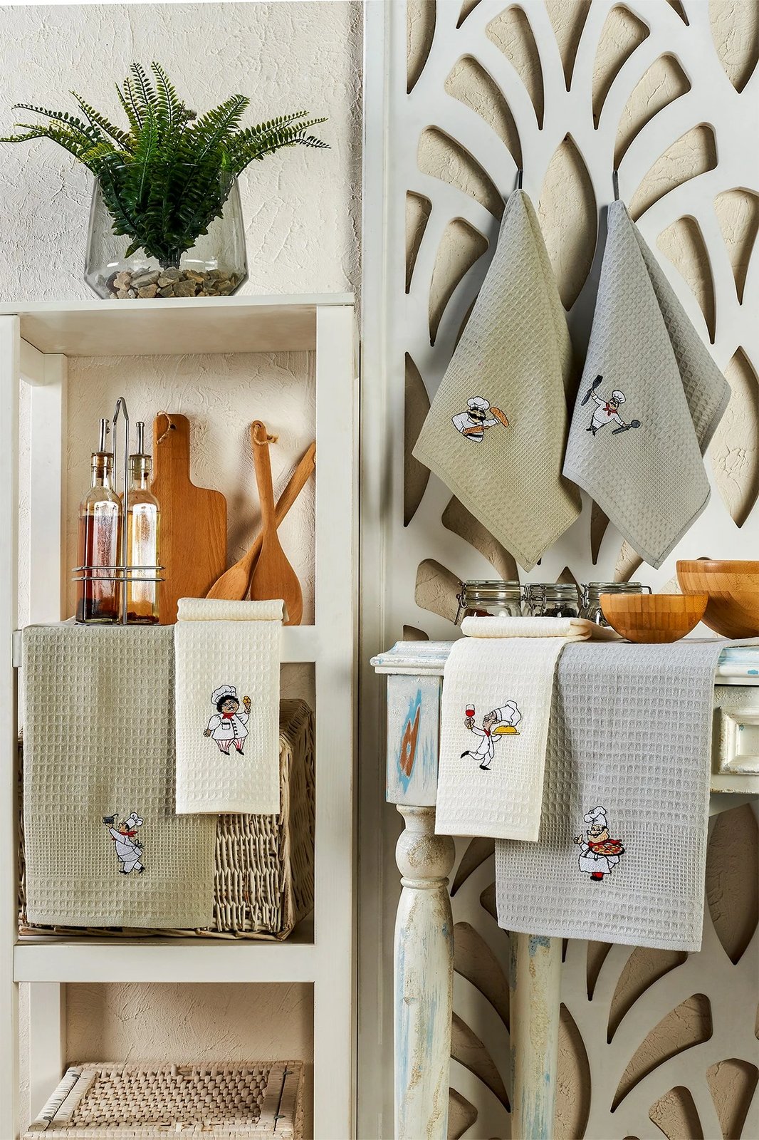 Set peshqirësh kuzhine (6 copë), Mijölnir, Chef