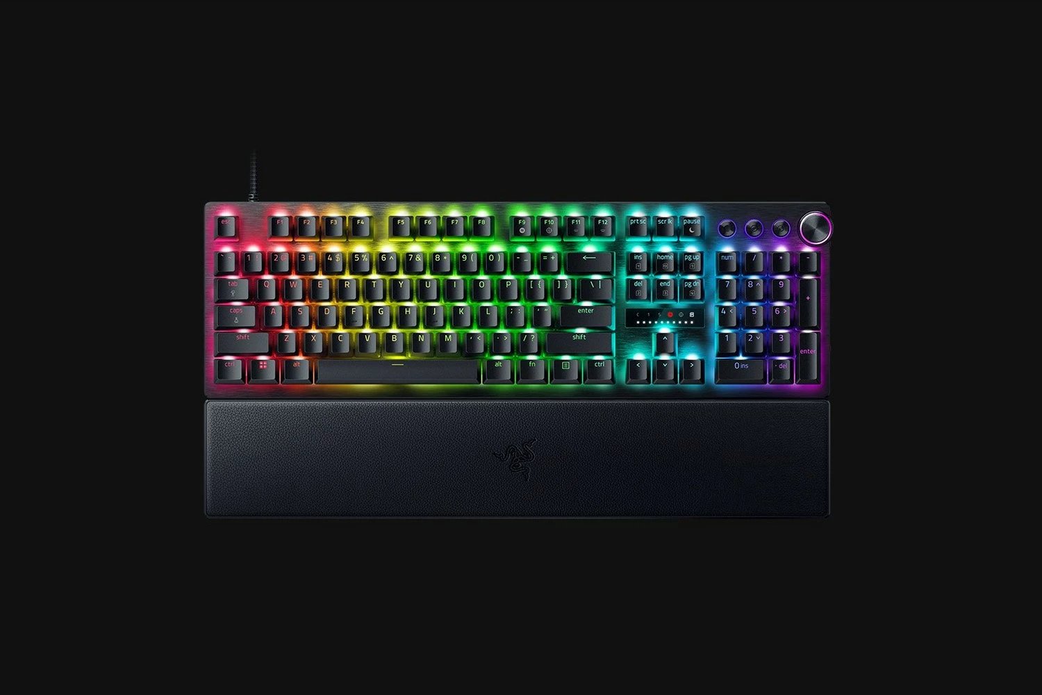 Tastierë gaming Razer Huntsman V3 Pro, RGB, Full-size, QWERTZ, e zezë