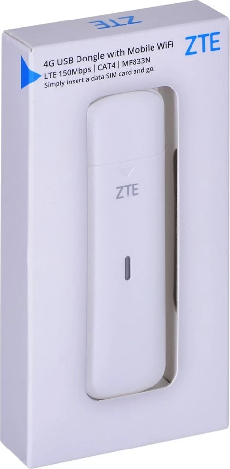 Modem ZTE MF833N, i bardhë
