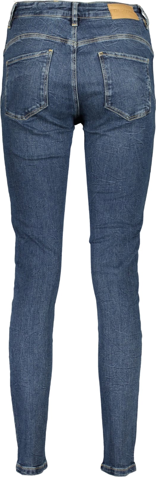 Pantallona xhins për femra DESIGUAL, blu
