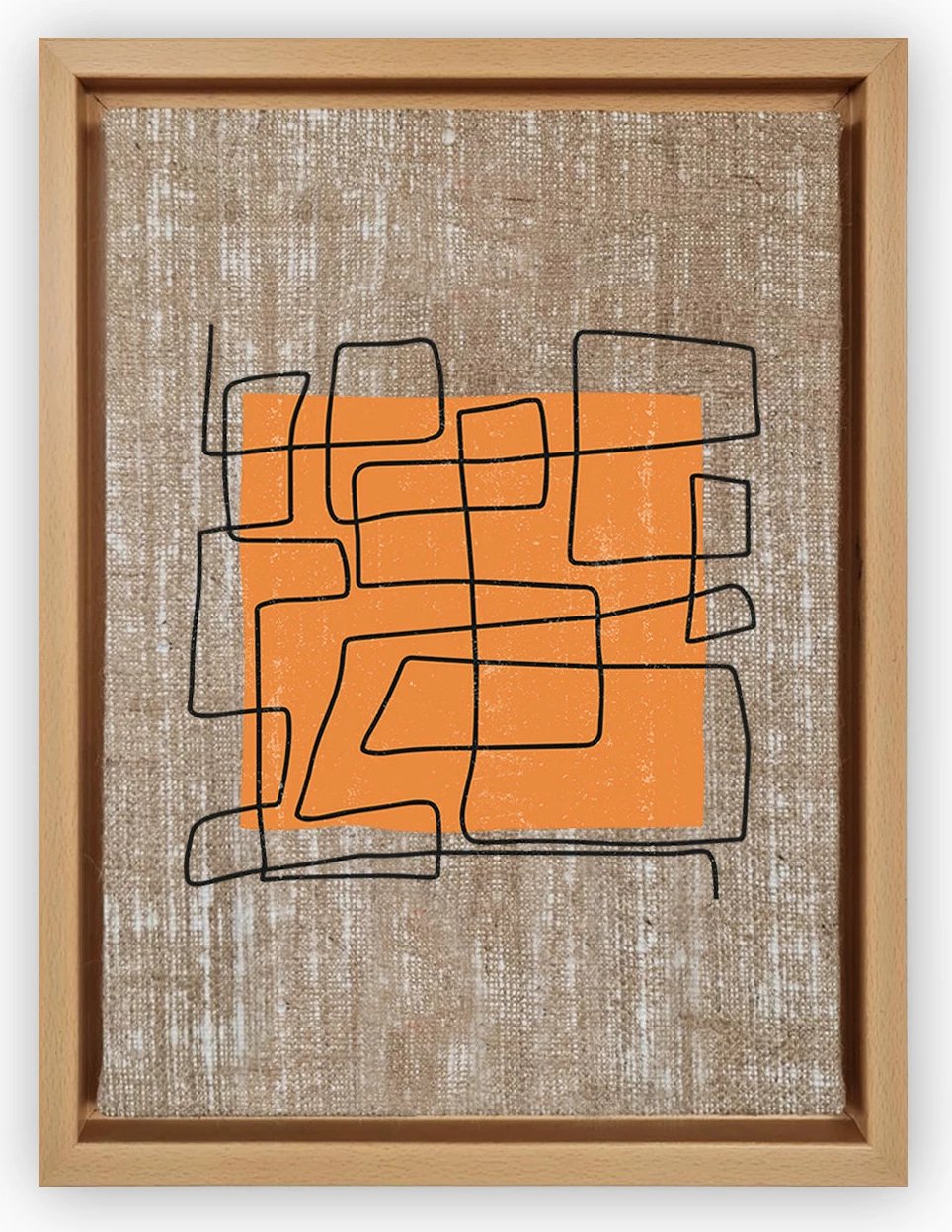 Pikturë dekorative në kanavacë, shumëngjyrëshe, Wallity, LNJ41815735944 - 36x46cm