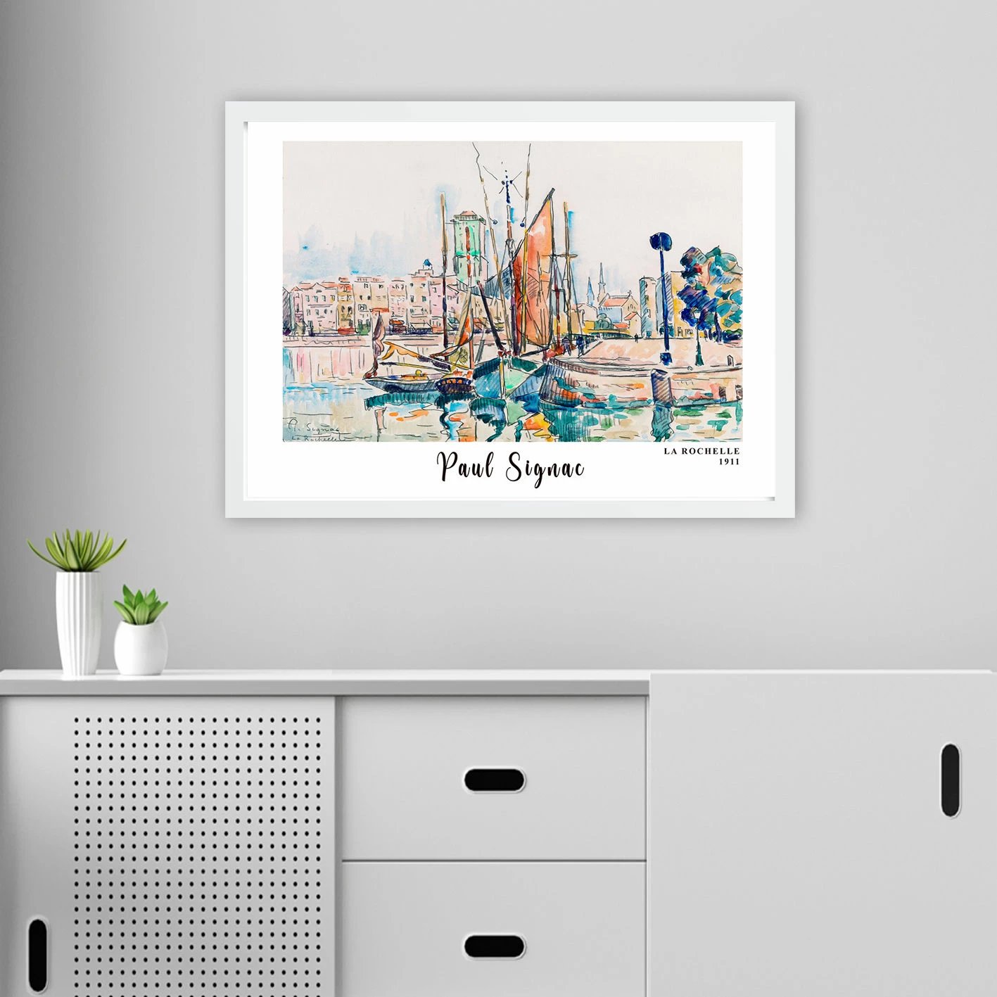 Pikturë dekorative me kornizë, shumëngjyrëshe, Wallity, BC2923487-5575, 55x75cm