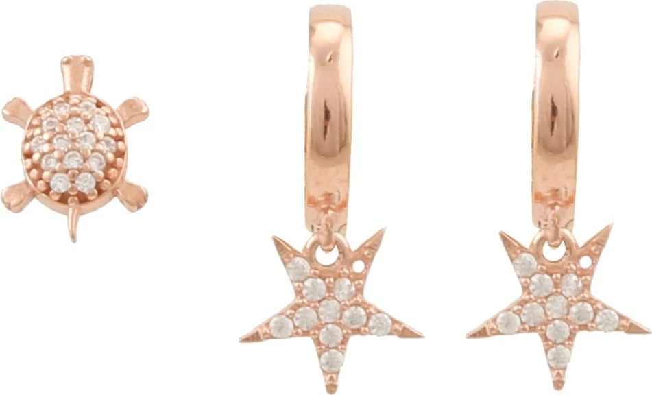 Vathë argjendi ngjyrë ari rozë, Jumeon, 10315ROS