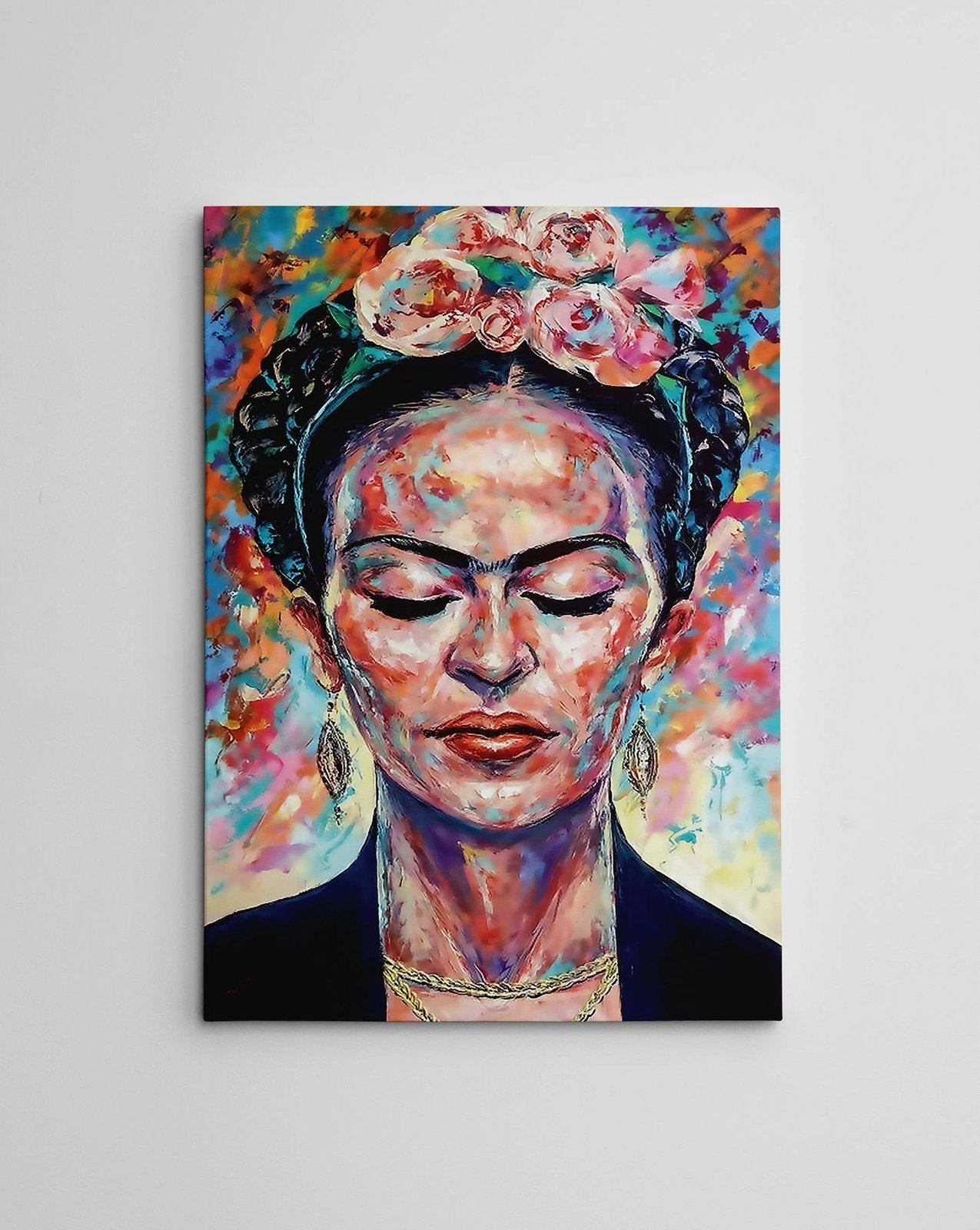 Pikturë dekorative në kanavacë, shumëngjyrëshe, Wallity KNV4453_5070, 50x70cm