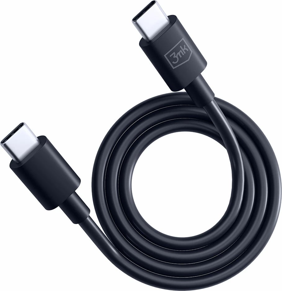Kabllo USB-C në USB-C 3mk Hyper Cable, 1.2m, 100W, e zezë