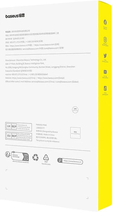 Mbështjellës Baseus për iPhone 14 Pro Max me xham të temperuar, transparent