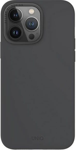 Mbështjellës UNIQ Lino Hue Magclick për iPhone 15 Pro Max, Gri