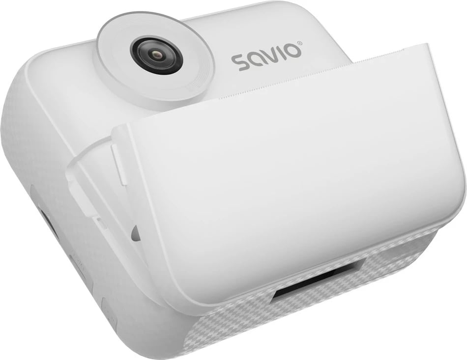 Kamerë instant Savio AN-01 48MP, ekran 2.4", video AVI, printim termik pa bojë, e bardhë, set me 2 rrolla