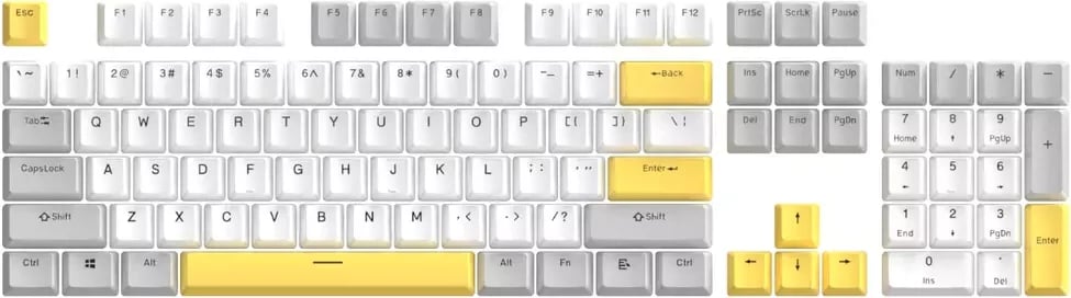 Tastierë MARVO KP-04 YL