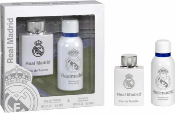 Eau de Toilette set Real Madrid unisex 2 copë