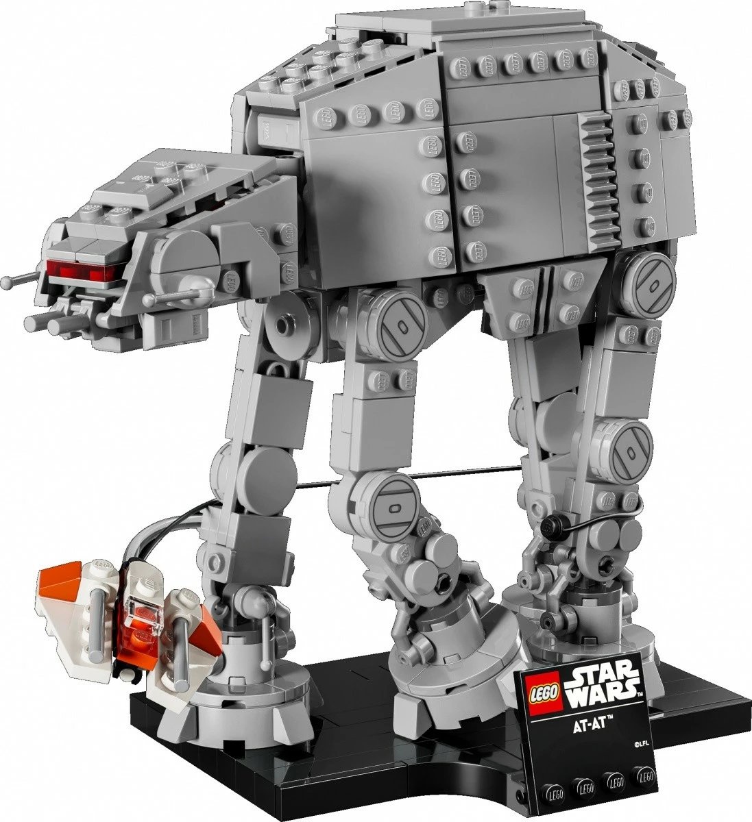 Set ndërtimi LEGO Star Wars 75440 AT-AT, 525 pjesë, 18+, gri