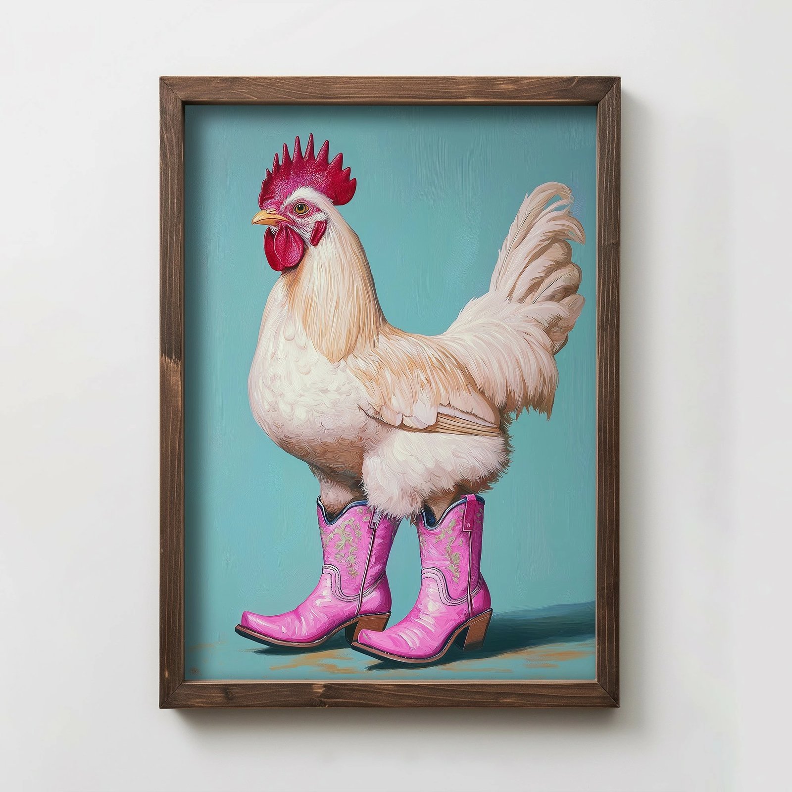 Pikturë dekorative me kornizë, Wallity, TUN025-L, shumëngjyrëshe, 35x47x2 cm