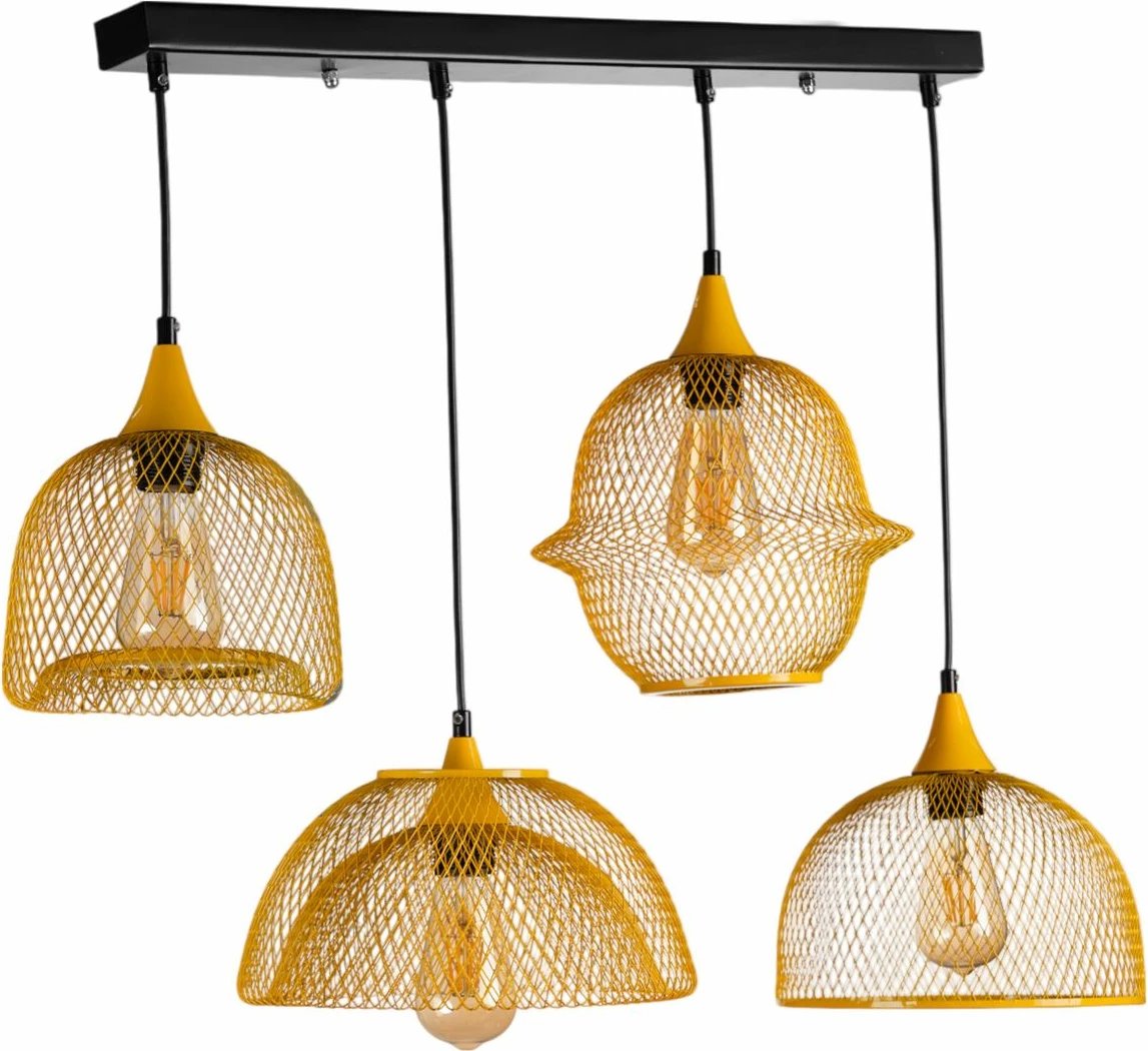 Llambadar Opviq, 9077-5, ngjyrë mustard dhe e zezë