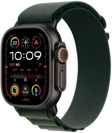 Smartwatch Apple Watch Ultra2 49mm, Ngjyrë e Gjelbër e Errët