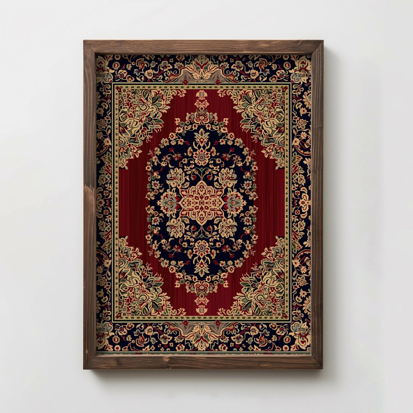 Pikturë dekorative me kornizë MDF, Wallity, TUN083-L, shumëngjyrëshe, 35x47x2cm