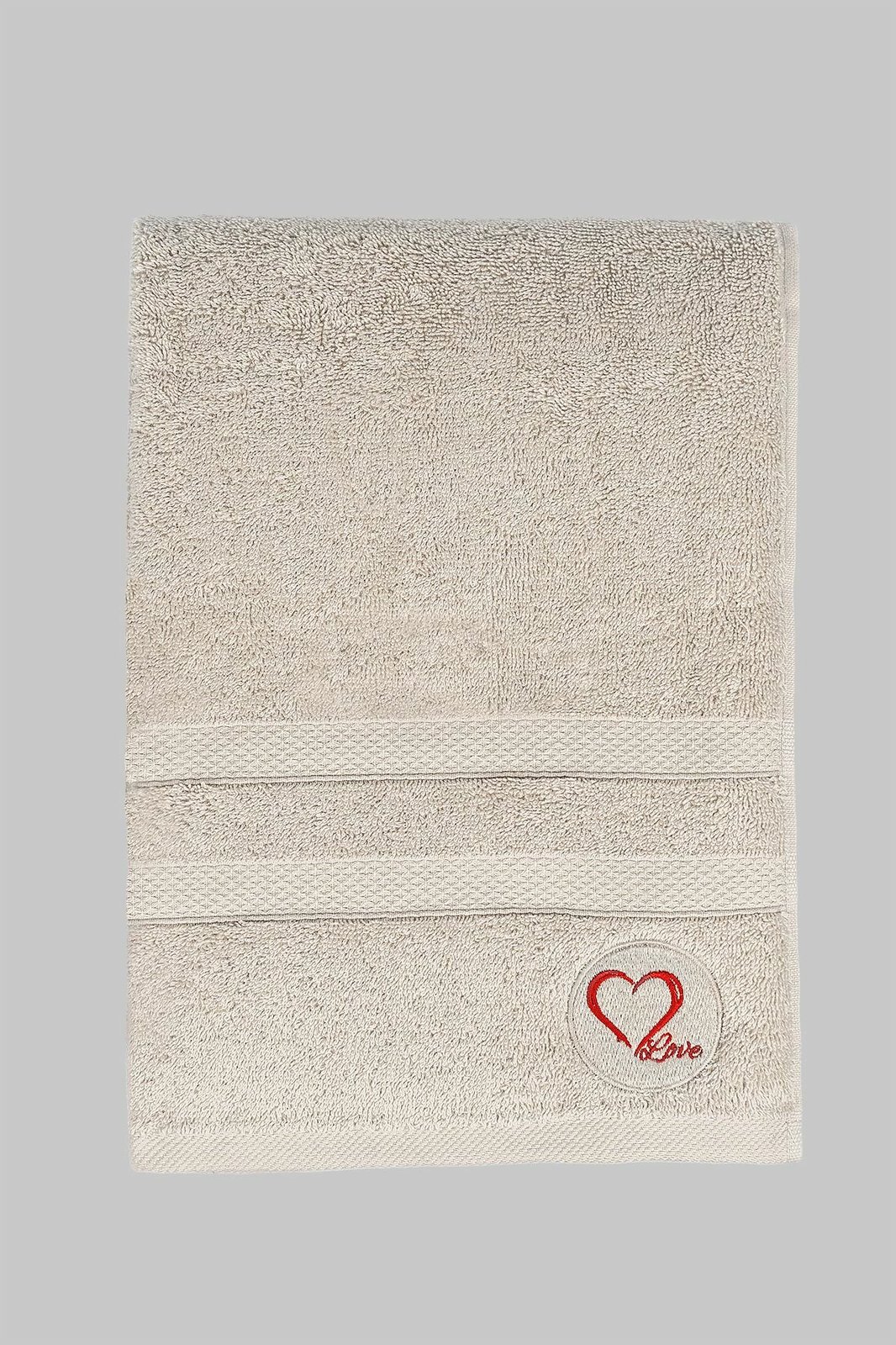 Peshqir banje Mijolnir, Love, bezhë, 70x140cm