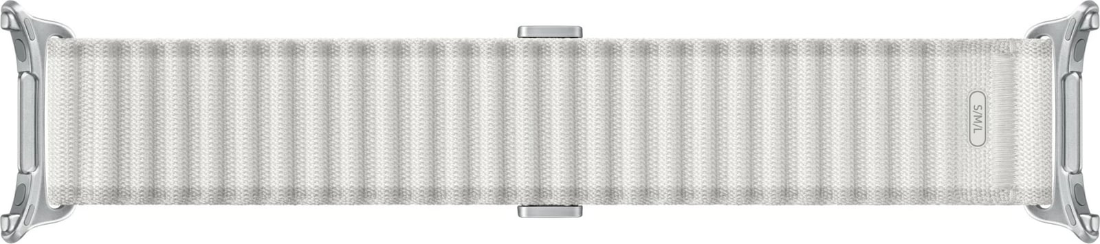 Bandë Samsung për Galaxy Watch Ultra, e bardhë, pëlhurë, najlon