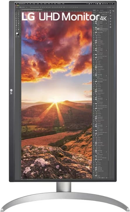 Monitor LG 27UP850K-W, 27", UHD 4K, IPS, USB-C, Bardhë