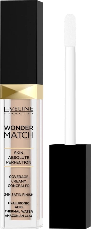 Korrektor likuid Eveline Cosmetics Wonder Match Concealer 15 Natural për femra, 7ml