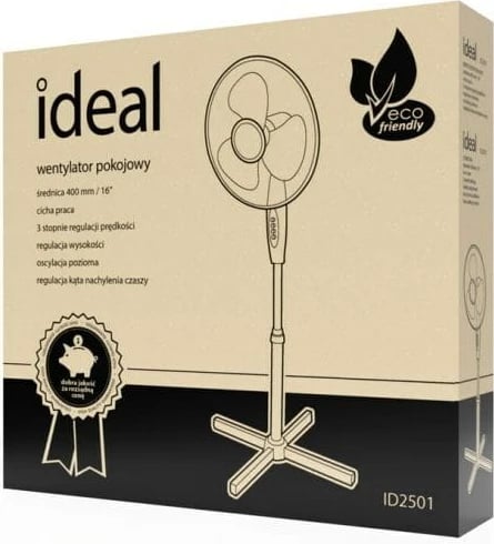 Ventilator ELDOM ID2501, 40 cm, 45 W, i zi