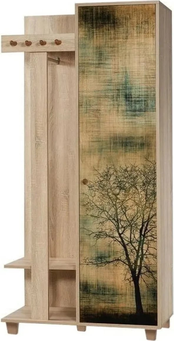 Stendë korridori Hanah Home, Garmanto 90 - 729, ngjyrë lisi Sonoma