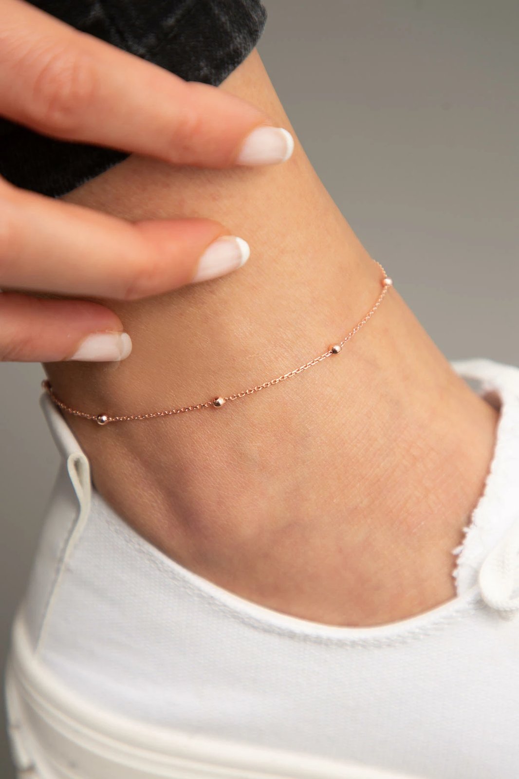 Byzylyk kyçeli argjendi, ngjyrë rozë ari, ELKSLVR7099