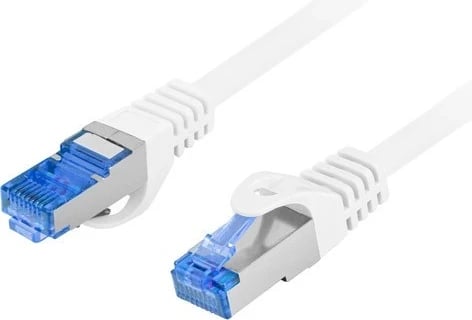 Kabllo e rrjetit Lanberg Patchcord, CAT.6A S / FTP, e bardhë