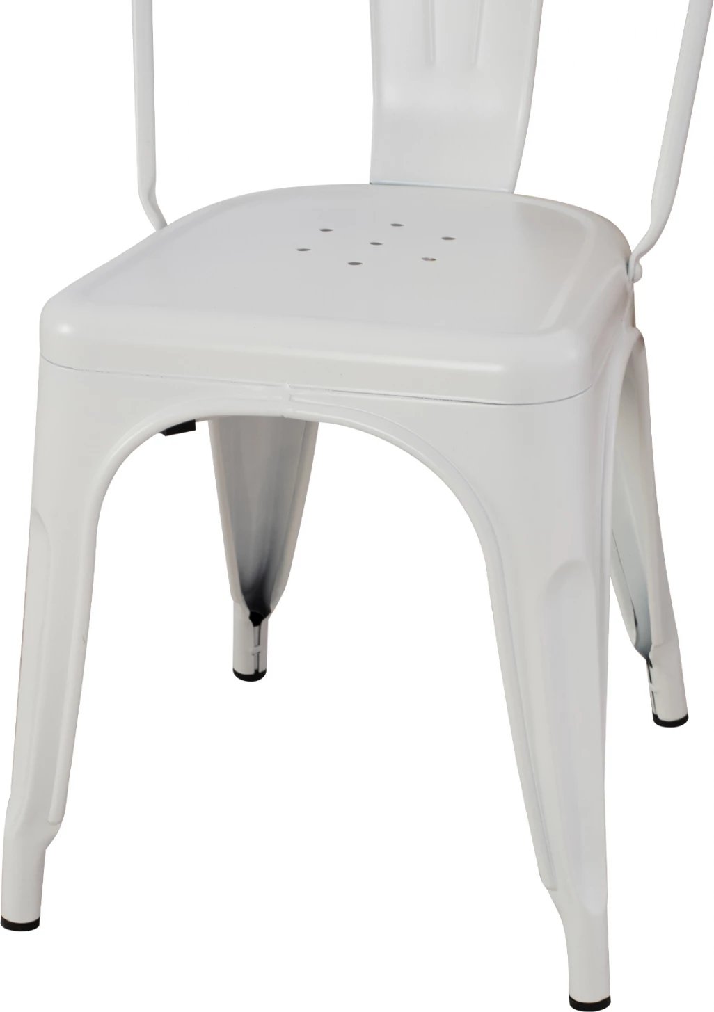 Karrige metalike MELITA FH8641.21 ngjyrë e bardhë matte 43x50x82cm