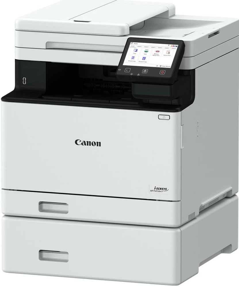 Printer multifunksional Canon i-Sensys MF752Cdw II, Wi-Fi, Ethernet, bardhë-zi