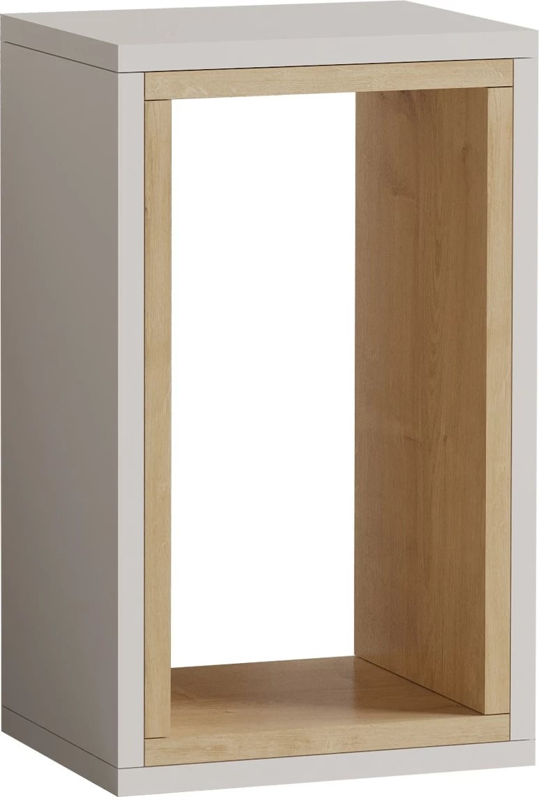 Tavolinë anësore Hanah Home, Nancy, ngjyrë lis safir dhe e bardhë