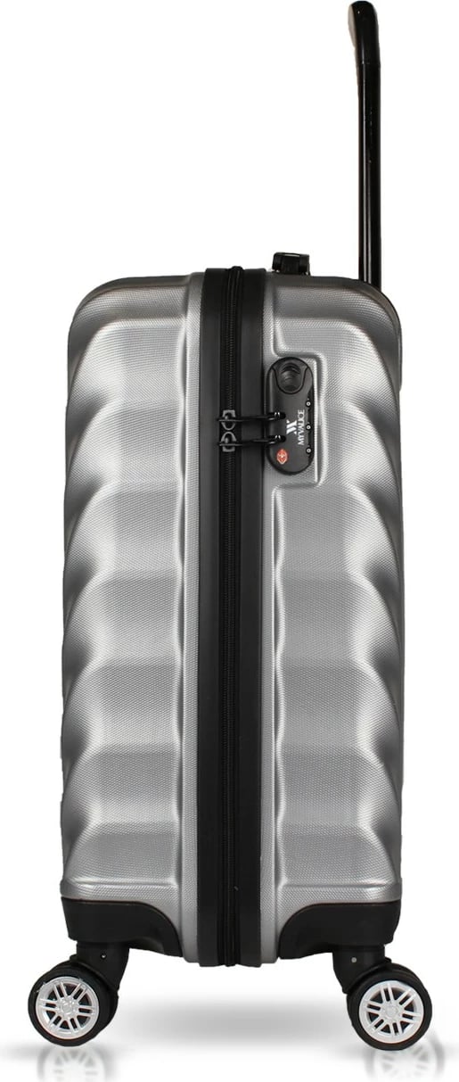 Valixhe udhëtimi Zoozie Bags, ngjyrë gri, 58x34x24 cm