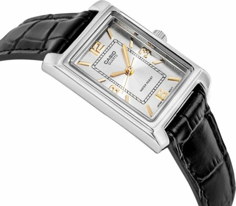 Orë dore për femra CASIO, e zezë