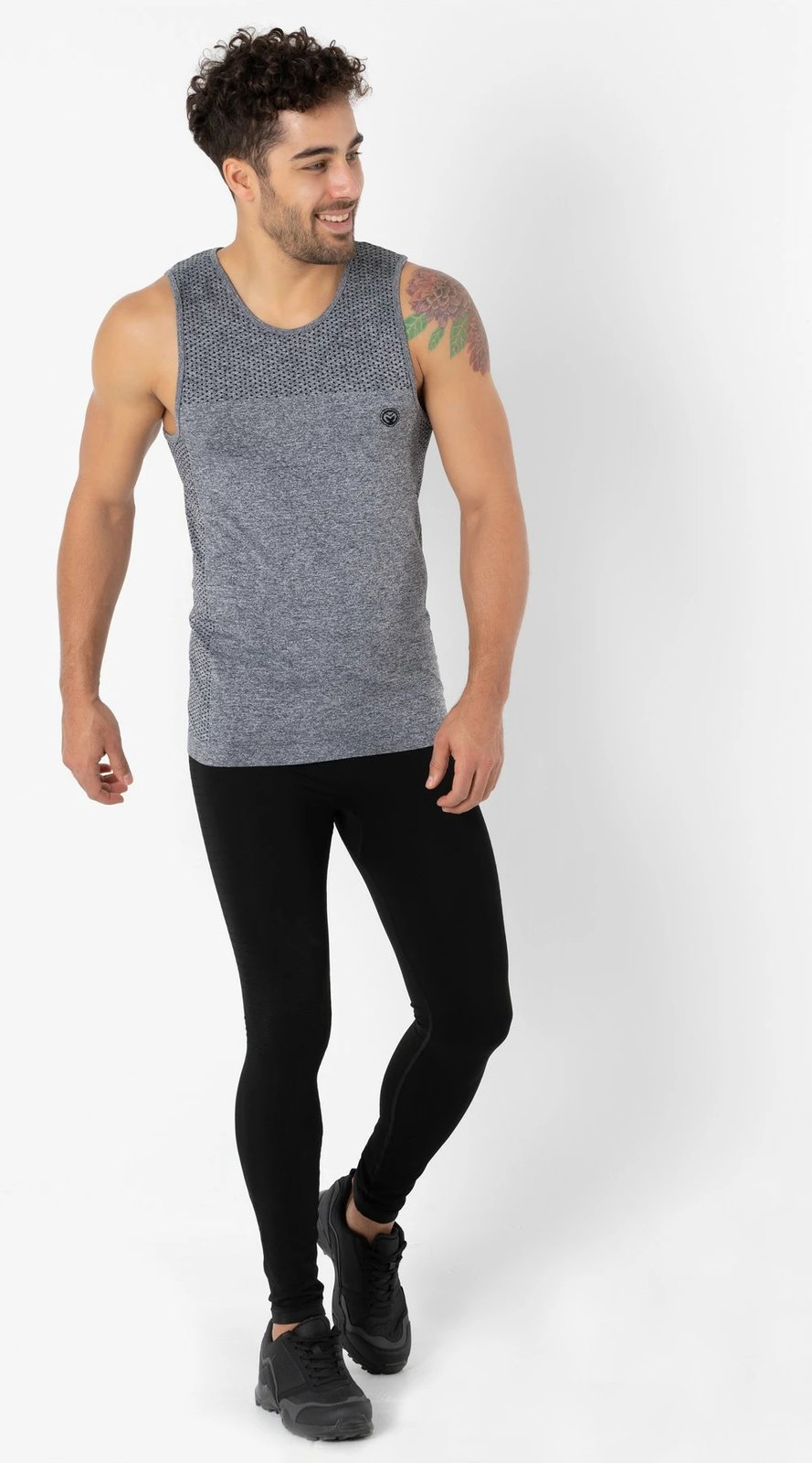 Maicë sportive për meshkuj, Jumeon, 002-000433002, e zezë