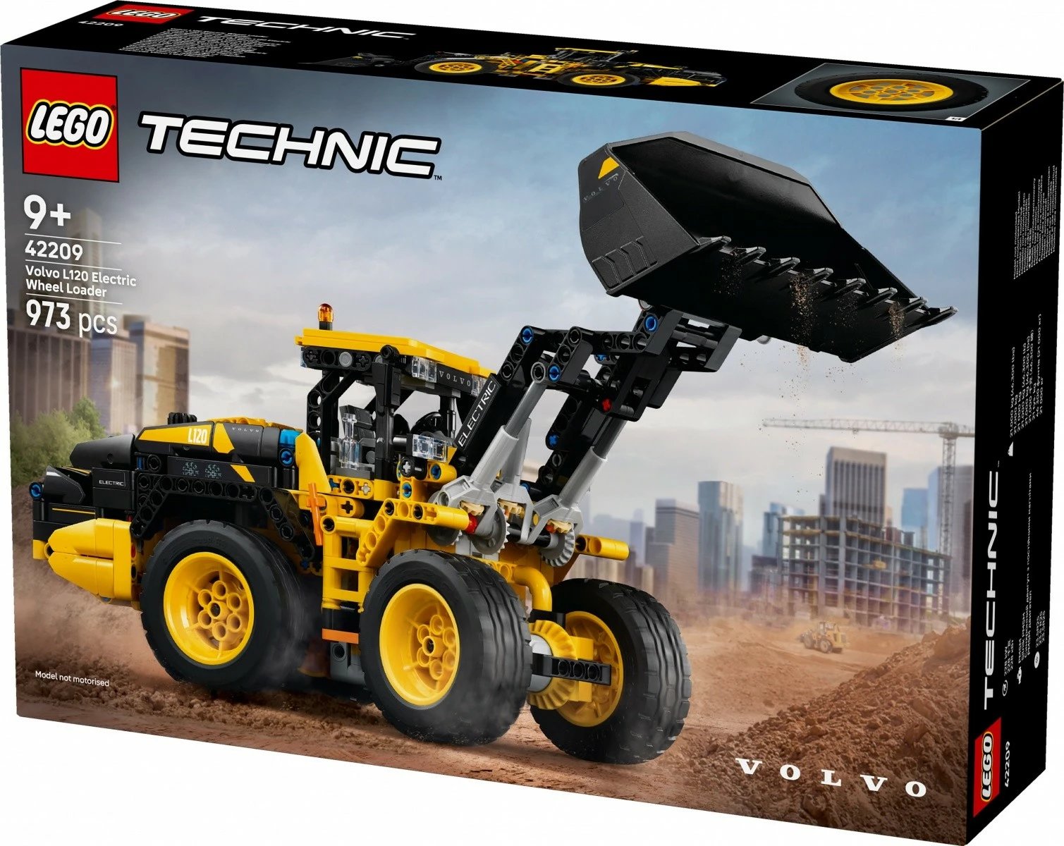 Set ndërtimi LEGO Technic Volvo L120 Electric Wheel Loader 42209, 973 pjesë