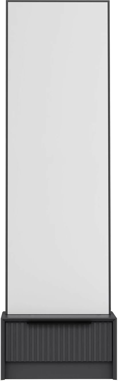 Tavolinë grimimi Skye Decor, Kale Luxe Soft, anthracite, 54x178x45cm