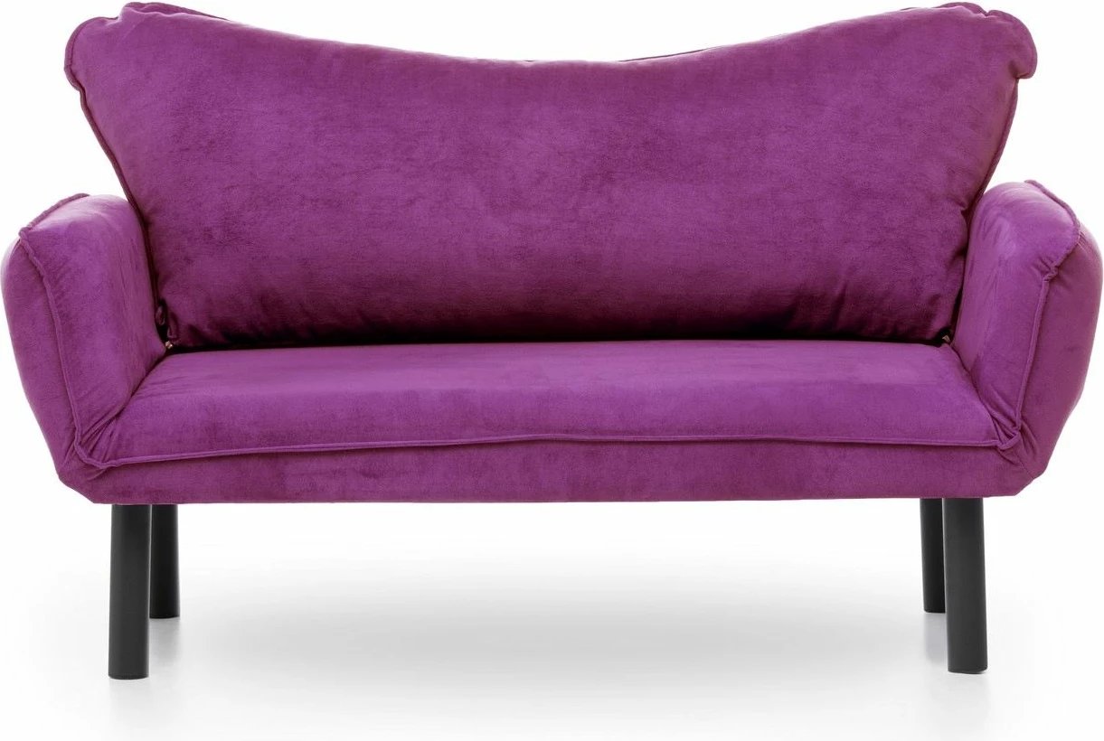Divan-krevat 2 vende, Atelier del Sofa, Chatto, ngjyrë vjollcë