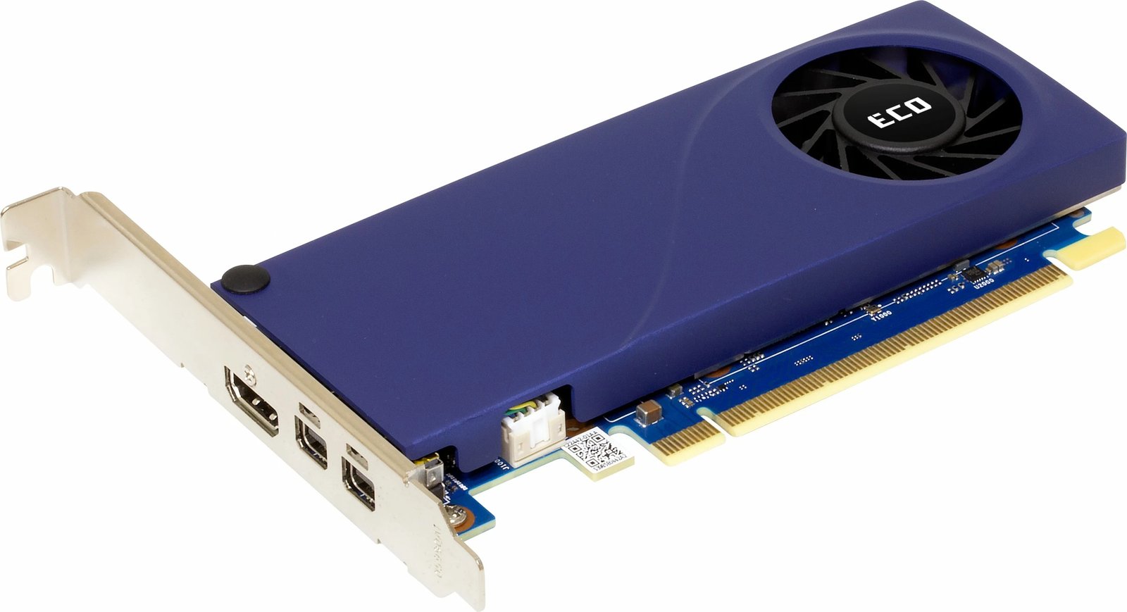 Kartelë grafike Sparkle Intel Arc A310 ECO, 4 GB, GDDR6, PCI Express 4.0, Blu e Zi