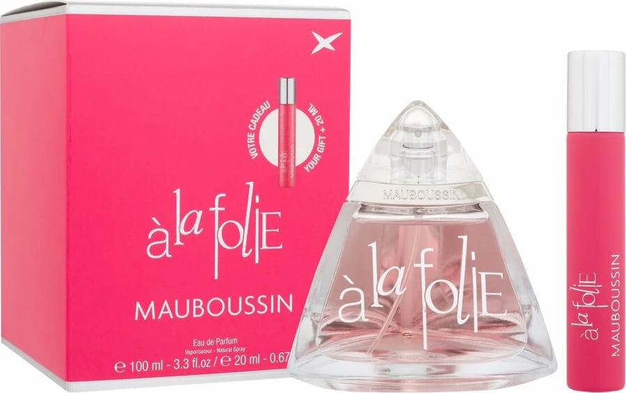Eau de Parfum për femra Mauboussin set 100ml + 20ml