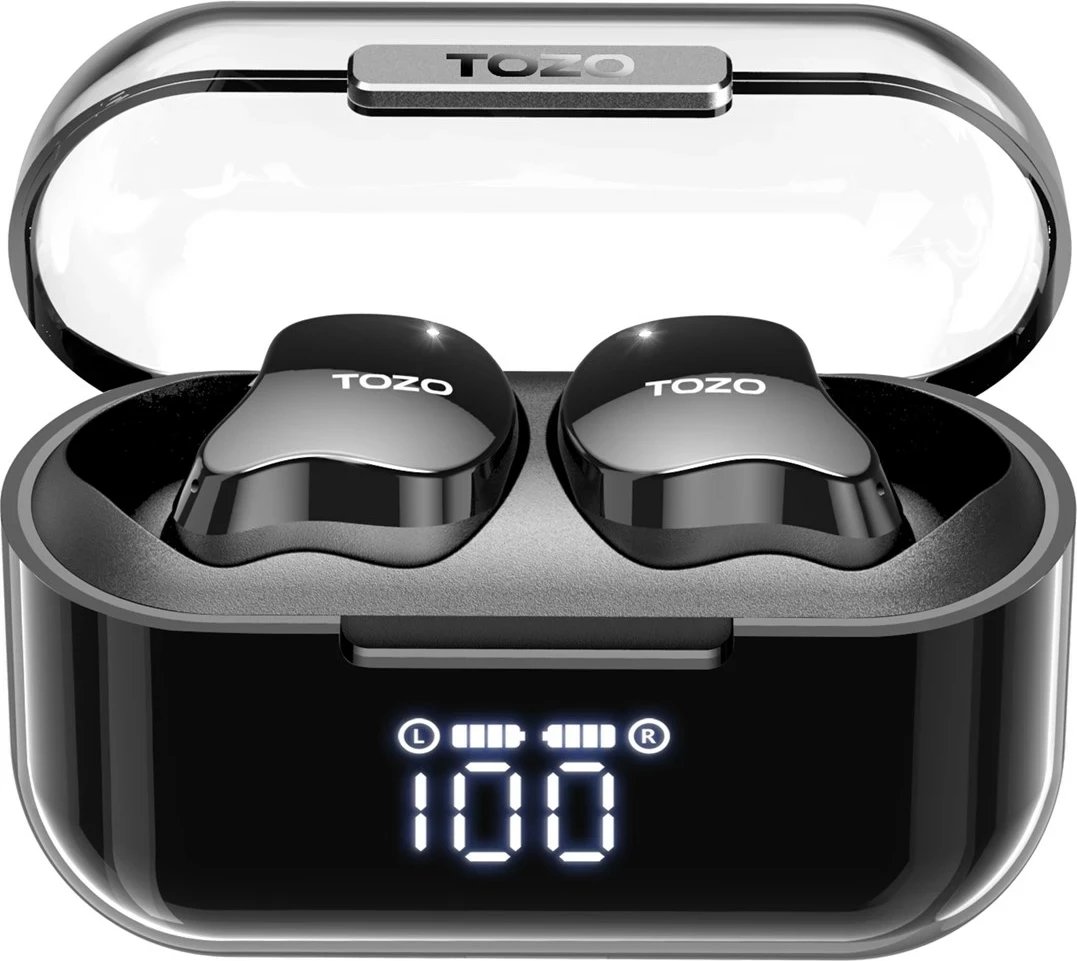 Kufje TOZO T18 CRYSTAL BUDS True Wireless Stereo (TWS) Bluetooth, USB Type-C, Zezë
