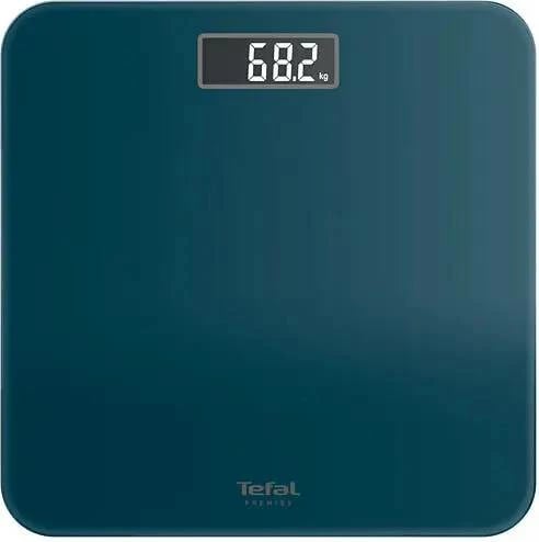Peshore personale, Tefal, Premiss PP1806V0, kapacitet 160 kg, ekran LCD, xham i kalitur, blu e errët