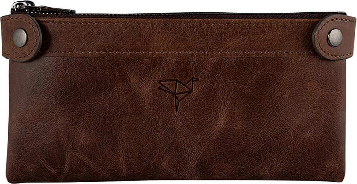 Portofol unisex Zoozie Bags, ngjyrë kafe, Roosevelt