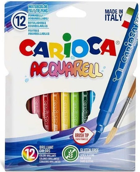 Markerë Carioca Birello 12 Ngjyra të Laje