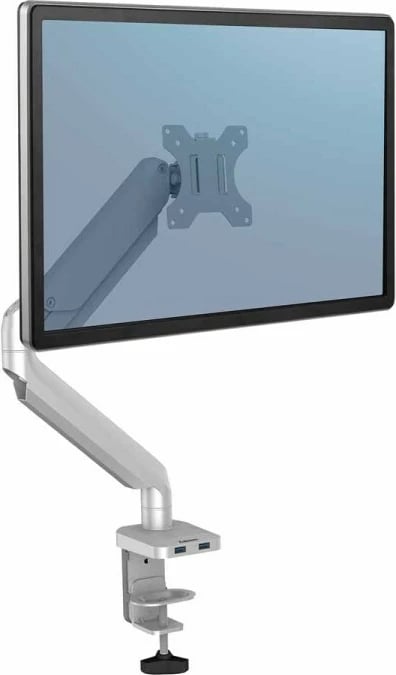 Mbajtëse për monitor Fellowes Ergonomics, 32", argjend